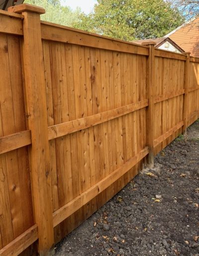 Why We Use 5x5 Heartwood For Our New Cedar Fences