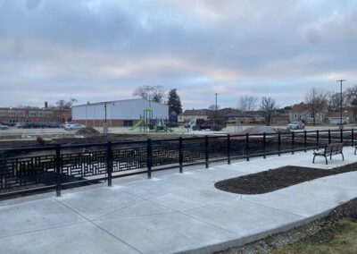 Bespoke Commercial Work 03 Commercial Fence Installation Projects in Chicago